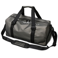 Waterproof Gym Bag - Compact and Durable - Grey thumbnail