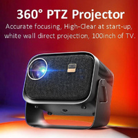 Compact Smart Home Theater Projector - Portable - Android 4K Hd Version thumbnail