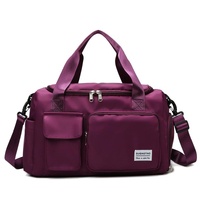 Waterproof Gym Bag for Travel - Size l - Gray Pink thumbnail