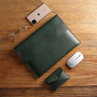 Waterproof Laptop Bag - 13.3 Inch Lightweight Dark Green thumbnail