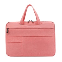 15.6 Inch Waterproof Laptop Handbag in Oxford Cloth - Navy Blue thumbnail
