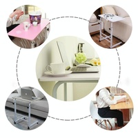 Portable Wood Laptop Desk - Removable & Bedside - Hc0227D thumbnail