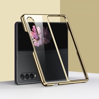 Shockproof Electroplated Case for Samsung Fold 4 5g - Green thumbnail