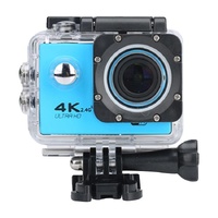 Waterproof 4k Action Camera for Cycling and Diving - Yellow thumbnail
