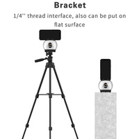 Smart Follow Shot Gimbal for Live Streaming - Rechargeable - Black thumbnail