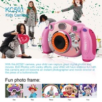 2.0 Inch Hd Screen Digital Children Camera - Pink 3mp thumbnail