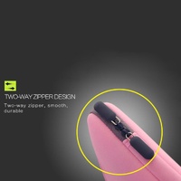 Portable Air Permeable Handheld Laptop Sleeve - 15.6 Inch - 41.5x30.0x3.5cm - Pink thumbnail