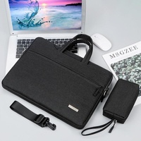 14 Inch Inner Bag with Shoulder Strap for Handbag or Laptop - Power Bag - Dark Blue thumbnail