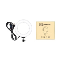 16cm Usb Led Ring Light with Tripod and 3 Modes - Pink thumbnail