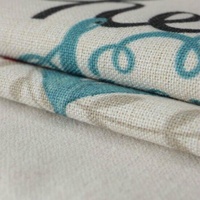 Cartoon Cotton Linen Drum Roller Washing Machine Dust Cover - 83x60x60cm Size - Penguin thumbnail