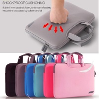 Portable Air Permeable Sleeve for 12 Laptops - 32x21x2cm - Grey thumbnail