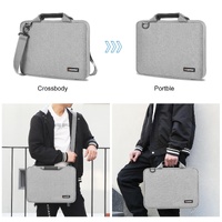 Convertible Laptop Bag for Macbook Thinkpad Asus Hp - Grey thumbnail