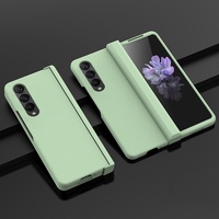 Foldable Skin Feel Case for Samsung Galaxy z Fold 4 / 5g - Sky Blue thumbnail