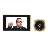 4.3 Screen Video Doorbell With 2.0Mp Resolution - Gold thumbnail