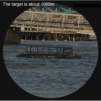 Mini Pocket Telescope with Finger Buckle - 2.5x17.5mm - Gold thumbnail