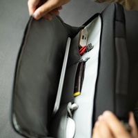 Waterproof Laptop Handbag - Portable and Durable - Khaki thumbnail