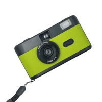 Retro Manual Reusable Film Camera for Kids - no Film - White + Red thumbnail