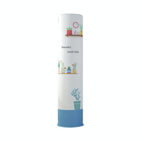 185 x 40 Cm Elastic Cloth Cabinet Air Conditioner Dust Cover - Blue Peacock thumbnail
