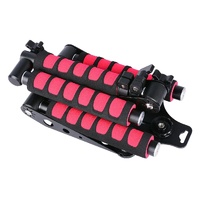 Multifunctional Camera Shoulder Mount For Dslr / Video Camera With Red Handles thumbnail