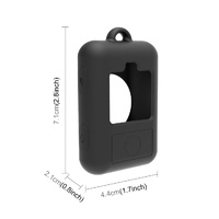 Protective Silicone Case for Insta360 one x X2 X3 with Rs Remote - Red thumbnail