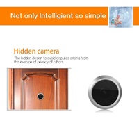 2.4 Screen 2.0Mp Security Camera With Tf Card Support - No Disturb Peephole Viewer thumbnail