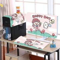 32 Inch Dust-proof Cover for Desktop Computer Lcd Monitor - Small Puffs thumbnail