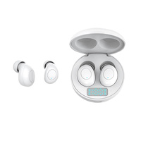 Wireless Earphones with Led Charging Box - J1 Tws - White thumbnail