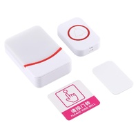 Wireless Doorbell With 38 Ringtones & Flashing Lights - Home Music Remote Control thumbnail