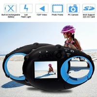 Mini Keychain Digital Camera for Kids - 5mp 1.5 Screen Gift - Yellow thumbnail