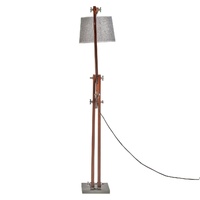 156cm Large Bamboo Floor Lamp Modern Vintage Wooden Light Antique Shade - Cherry thumbnail