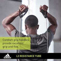 Adidas Resistance Tube Level 3 Elastic Bands Gym Fitness Yoga Workout Strap thumbnail