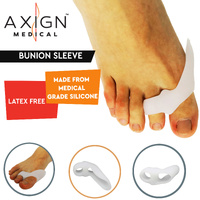 1 Pair Axign Medical Bunion Sleeve Separator Pain Relief Alignment thumbnail