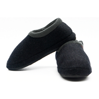 ARCHLINE Orthotic Slippers CLOSED Arch Scuffs Orthopedic Moccasins Shoes - Charcoal Marle - EUR 35 thumbnail