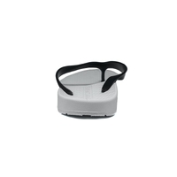 ARCHLINE Flip Flops Orthotic Thongs Arch Support Shoes Footwear - White/Black - EUR 47 thumbnail