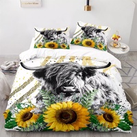 Luxury Feel Satin Duvet Cover Set - Smooth & Breathable-King thumbnail