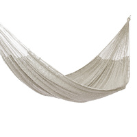 Outdoor undercover cotton Mayan Legacy hammock King size Marble thumbnail