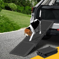 i.Pet Dog Ramp Pet Stairs Steps Car Travel SUV Ladder Foldable Portable Adjustable thumbnail