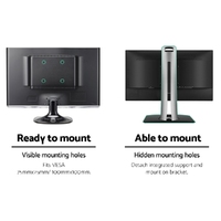 Artiss Monitor Arm Dual Desk Mount Screen Bracket Holder thumbnail