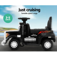 Rigo Kids Electric Ride On Car Truck Motorcycle Motorbike Toy Cars 6V Black thumbnail