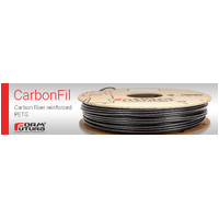 Carbon Fibre PETG Filament CarbonFil 1.75mm Black 500 gram 3D Printer Filament thumbnail