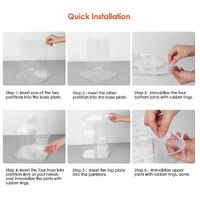 360 Rotating Large Capacity Makeup Organizer for Bedroom and Bathroom (White) thumbnail