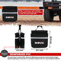 X-BULL 4WD Winch Recovery Kit 12Pcs Recovery Tracks Snatch Strap Soft Shackles Recovery Ring thumbnail