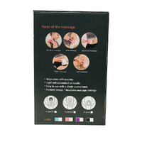 Full Body Vibration Handheld Massager - 4 Massage Heads Neck Shoulders Back Legs thumbnail