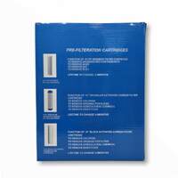 10" RO Water Filter Cartridge Replacement Set 3/4/5/6 Stage Reverse Osmosis 3 Pk thumbnail