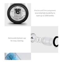 Electric Wine Bottle Opener Set - Automatic Corkscrew Pourer Pump Sealer Cutter thumbnail