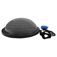 Powertrain Fitness Yoga Ball Home Gym Workout Balance Trainer Grey thumbnail