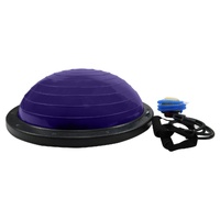 Powertrain Fitness Yoga Ball Home Gym Workout Balance Trainer Purple thumbnail