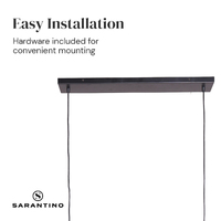 Sarantino 3-Light Hanging Pendant Lamp thumbnail