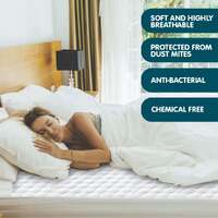 Laura Hill Luxury Cool Max Comfortable Fully Fitted Bed Mattress Protector - King thumbnail