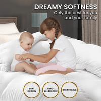 Laura Hill 700GSM Goose Down Feather Comforter Doona - Super King thumbnail